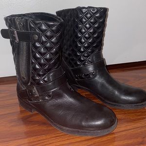 Franco sarto black boots 6.5